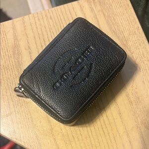 Coach Black Leather Capsule Case